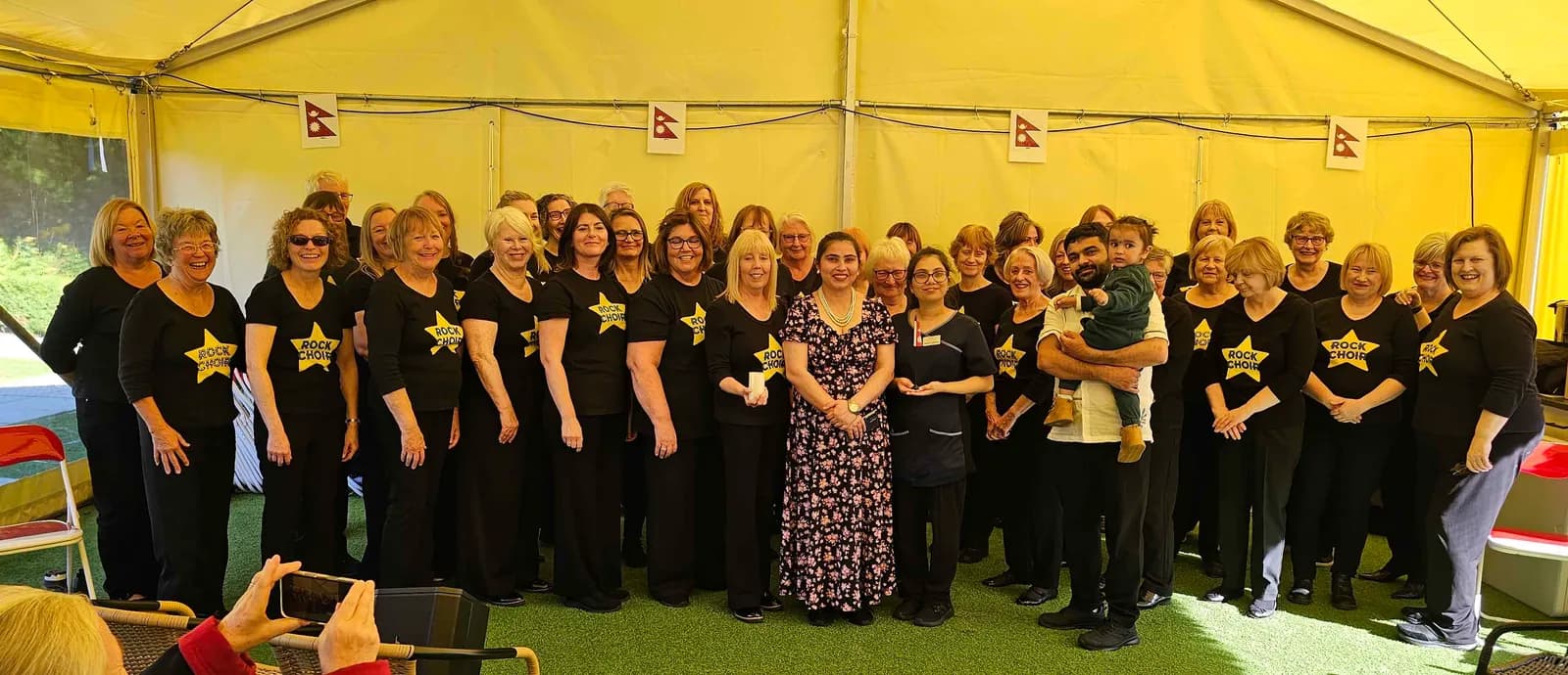 Rock Choir Helps Raise £1,500 for Nepalese Flood Victims
